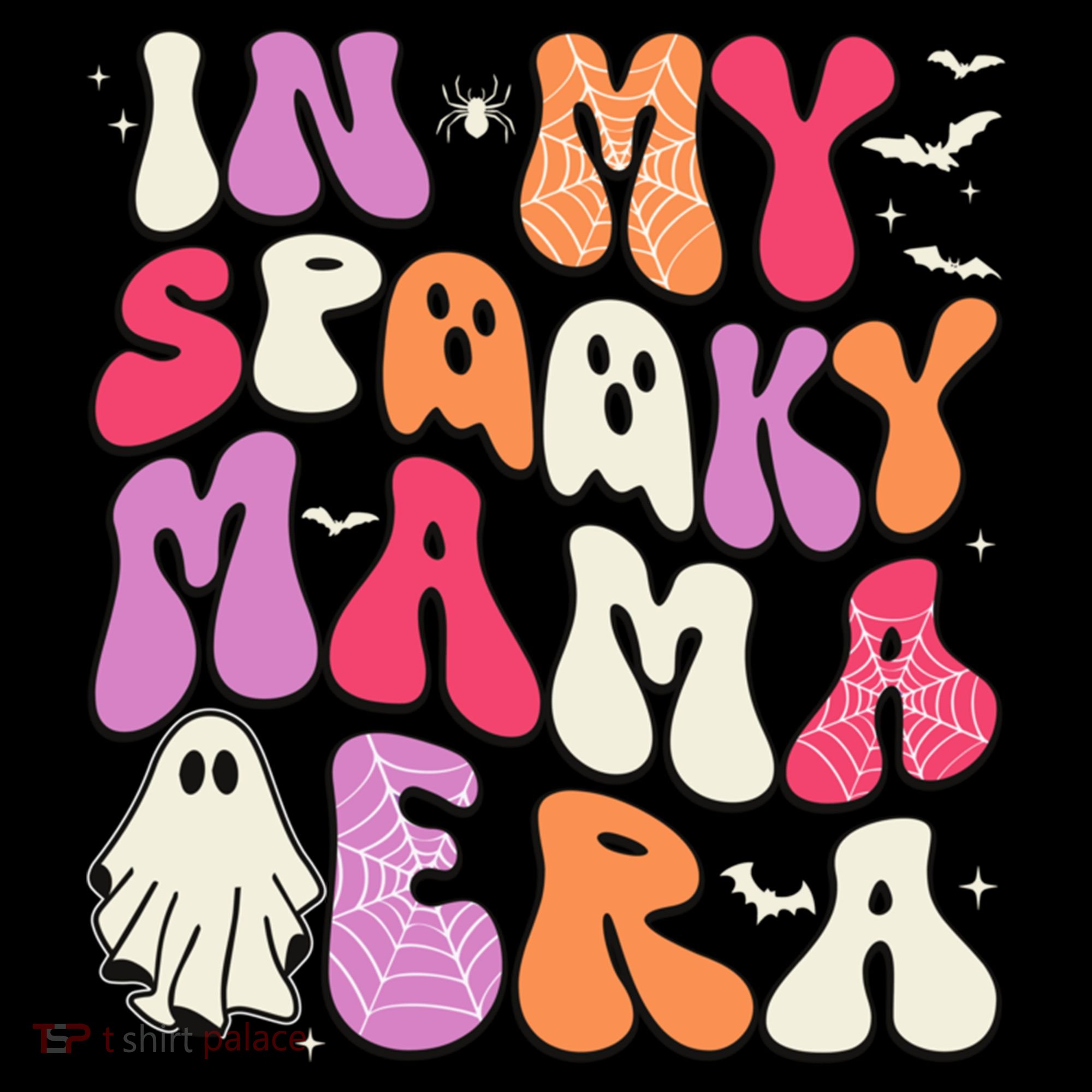 In My Spooky Mama Era Groovy Halloween Mama Spooky Grandma Funny Gift Coffee Mug