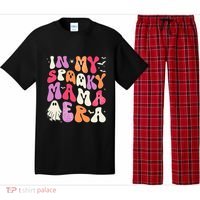 In My Spooky Mama Era Groovy Halloween Mama Spooky Grandma Funny Gift Pajama Set thumb 0