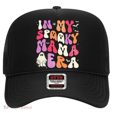 In My Spooky Mama Era Groovy Halloween Mama Spooky Grandma Funny Gift Hat
