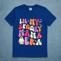 In My Spooky Mama Era Groovy Halloween Mama Spooky Grandma Funny Gift T-Shirt thumb 5