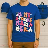 In My Spooky Mama Era Groovy Halloween Mama Spooky Grandma Funny Gift T-Shirt thumb 6