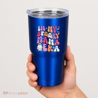 In My Spooky Mama Era Groovy Halloween Mama Spooky Grandma Funny Gift Tumbler thumb 2