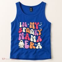 In My Spooky Mama Era Groovy Halloween Mama Spooky Grandma Funny Gift Tank Top thumb 2