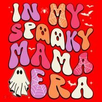 In My Spooky Mama Era Groovy Halloween Mama Spooky Grandma Funny Gift Santa Hat thumb 1