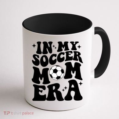In My Soccer Mom Era Coffee Mug back