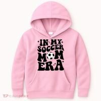 In My Soccer Mom Era Kids Hoodie thumb 0