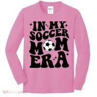 In My Soccer Mom Era Kids Long Sleeve Shirt thumb 0