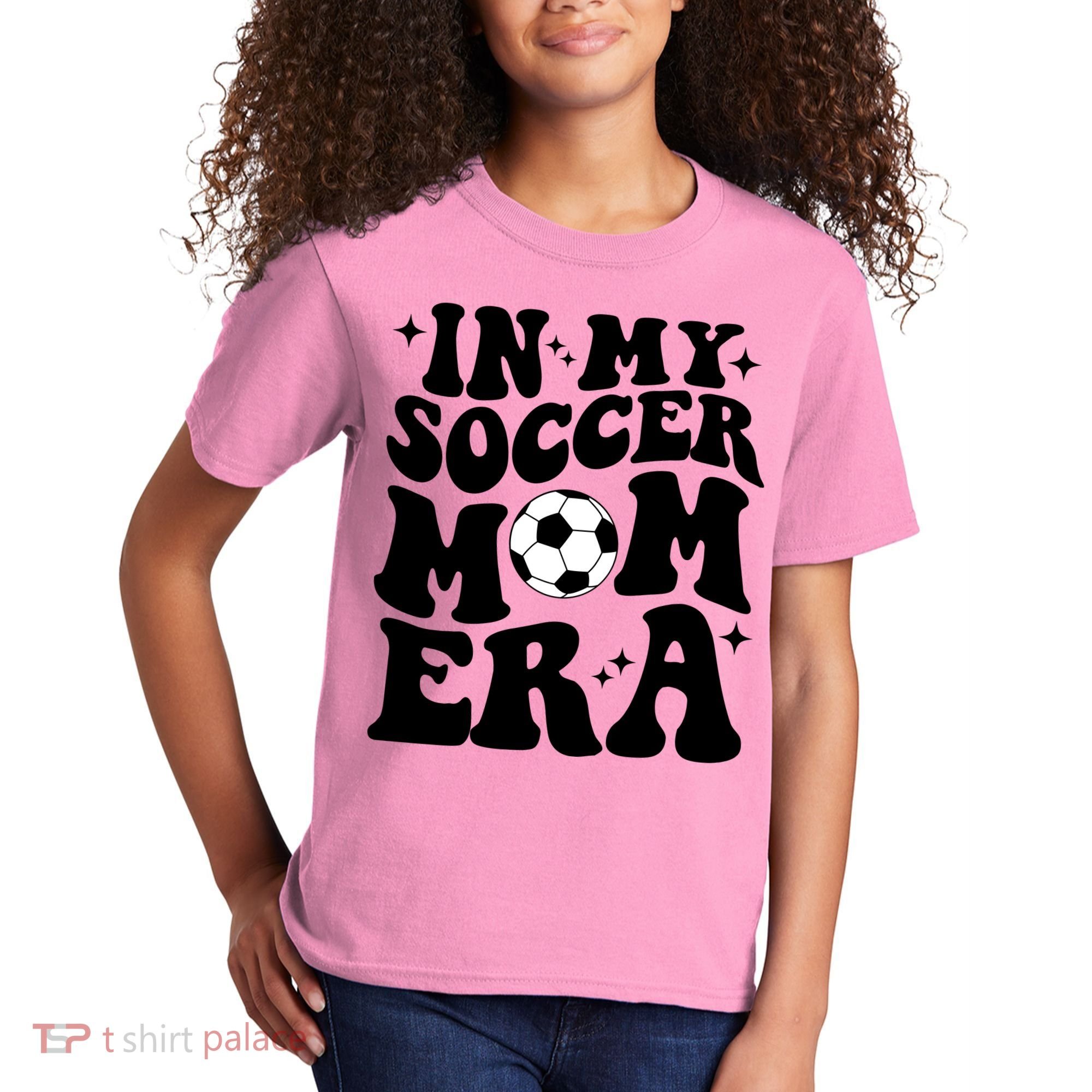 In My Soccer Mom Era Kids T-Shirt