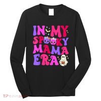 In My Spooky Mama Era Halloween Groovy Witchy Spooky Mom Long Sleeve Shirt thumb 0