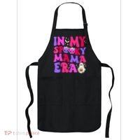 In My Spooky Mama Era Halloween Groovy Witchy Spooky Mom Apron thumb 0
