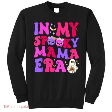 In My Spooky Mama Era Halloween Groovy Witchy Spooky Mom Sweatshirt