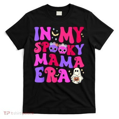 In My Spooky Mama Era Halloween Groovy Witchy Spooky Mom T-Shirt