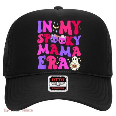 In My Spooky Mama Era Halloween Groovy Witchy Spooky Mom Hat