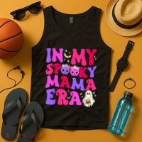 In My Spooky Mama Era Halloween Groovy Witchy Spooky Mom Tank Top thumb 4