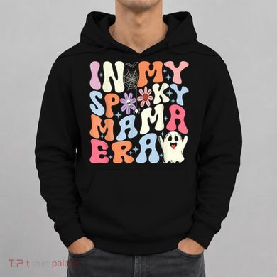 In My Spooky Mama Era Halloween Groovy Witchy Spooky Mom Gift Hoodie