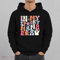 In My Spooky Mama Era Halloween Groovy Witchy Spooky Mom Gift Hoodie thumb 0