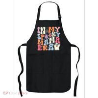 In My Spooky Mama Era Halloween Groovy Witchy Spooky Mom Gift Apron thumb 0