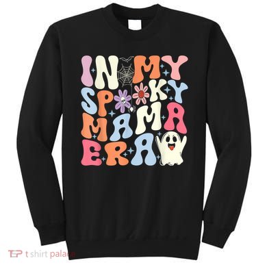 In My Spooky Mama Era Halloween Groovy Witchy Spooky Mom Gift Sweatshirt