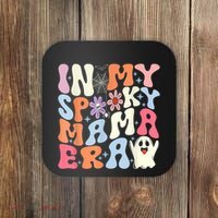 In My Spooky Mama Era Halloween Groovy Witchy Spooky Mom Gift Coaster thumb 0