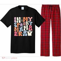 In My Spooky Mama Era Halloween Groovy Witchy Spooky Mom Gift Pajama Set thumb 0