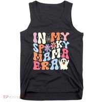In My Spooky Mama Era Halloween Groovy Witchy Spooky Mom Gift Tank Top thumb 0