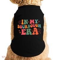 In My Sourdough Era Bread Baking Sourdough Doggie Tank thumb 0