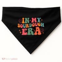 In My Sourdough Era Bread Baking Sourdough USA-Made Doggie Bandana thumb 0