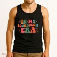 In My Sourdough Era Bread Baking Sourdough Tank Top thumb 3