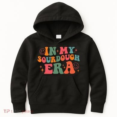 In My Sourdough Era Bread Baking Sourdough Kids Hoodie