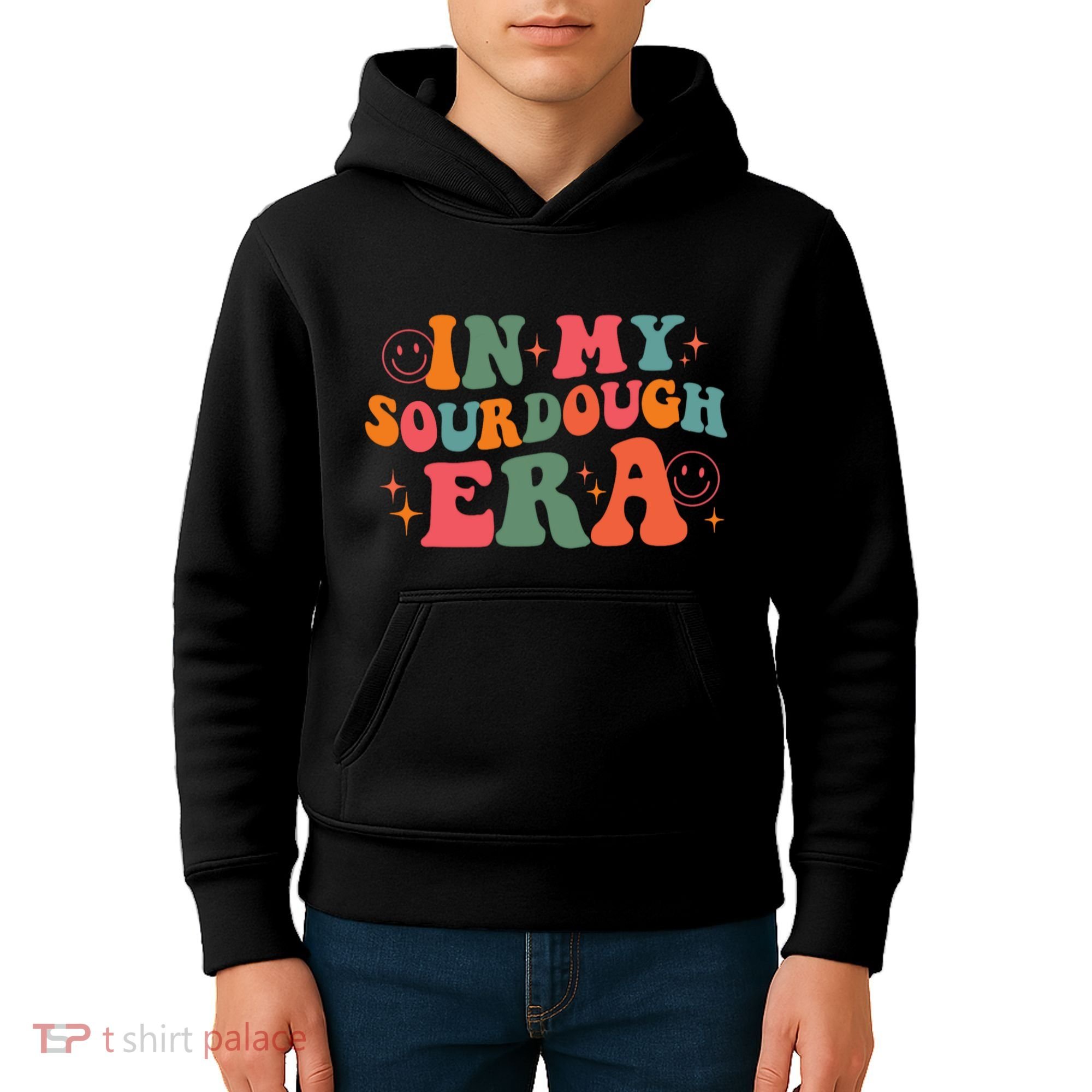 In My Sourdough Era Bread Baking Sourdough Kids Hoodie