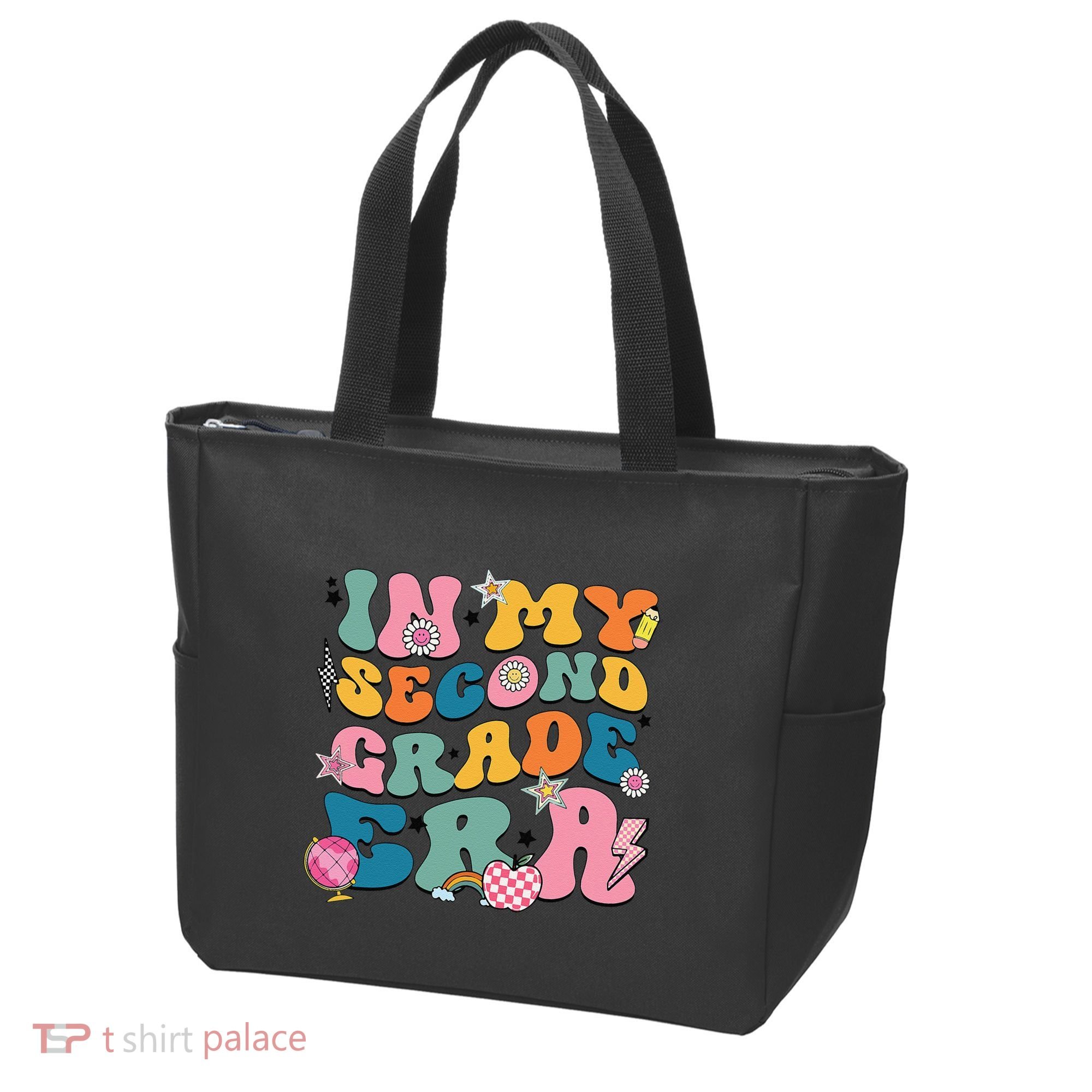 In My Second Grade Era Back To School 2nd Grade Teacher Tote Bag