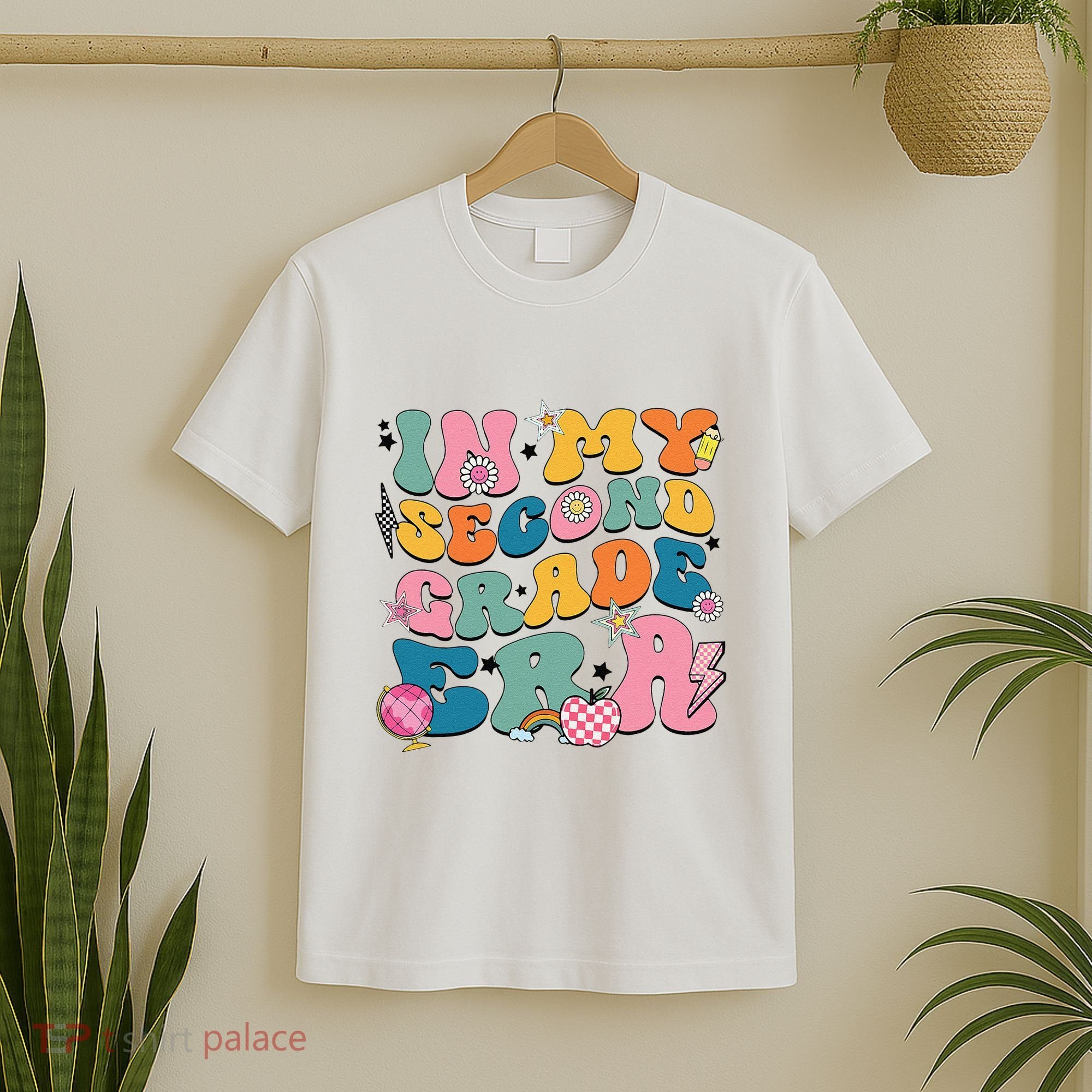In My Second Grade Era Back To School 2nd Grade Teacher T-Shirt