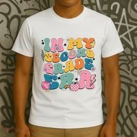 In My Second Grade Era Back To School 2nd Grade Teacher T-Shirt thumb 3