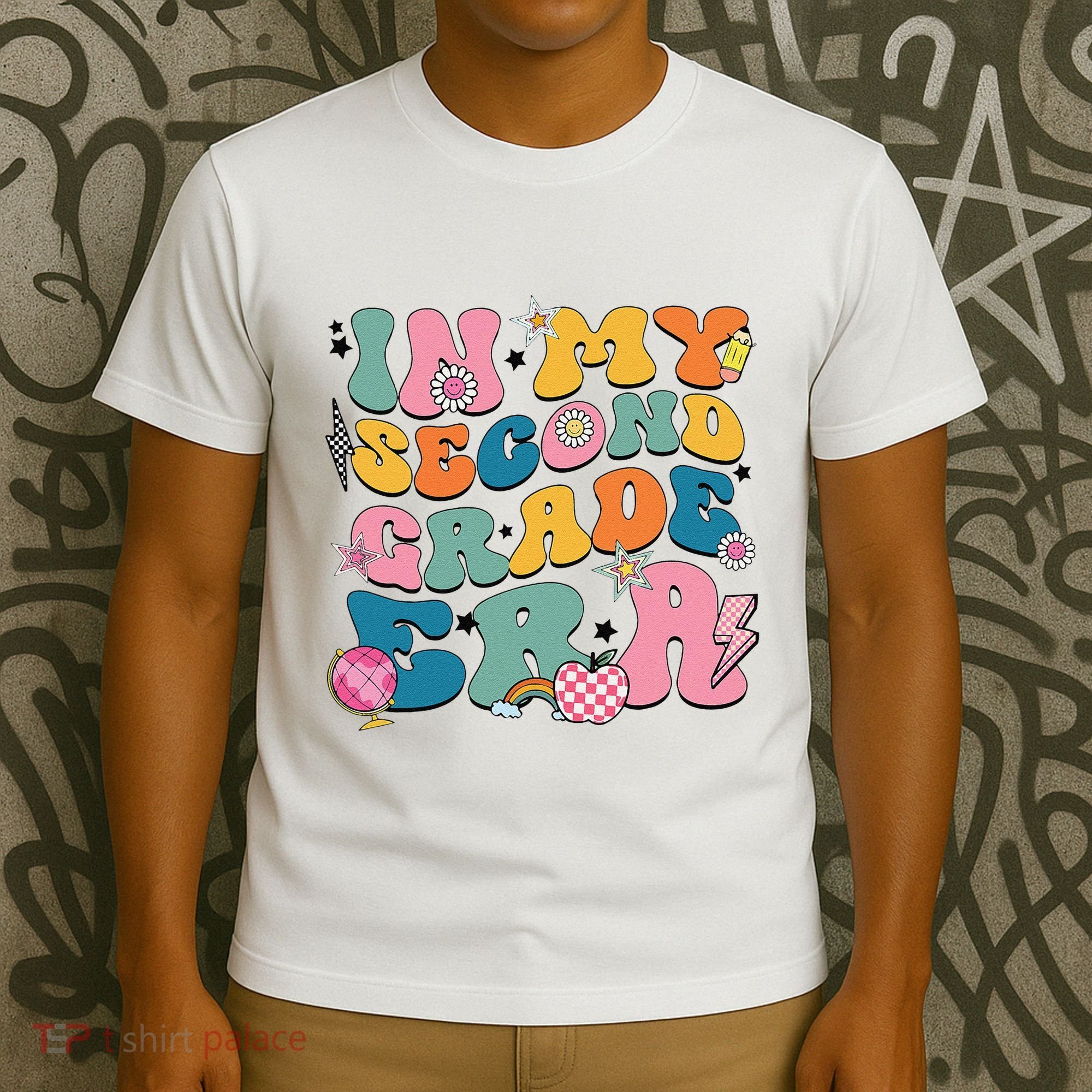 In My Second Grade Era Back To School 2nd Grade Teacher T-Shirt