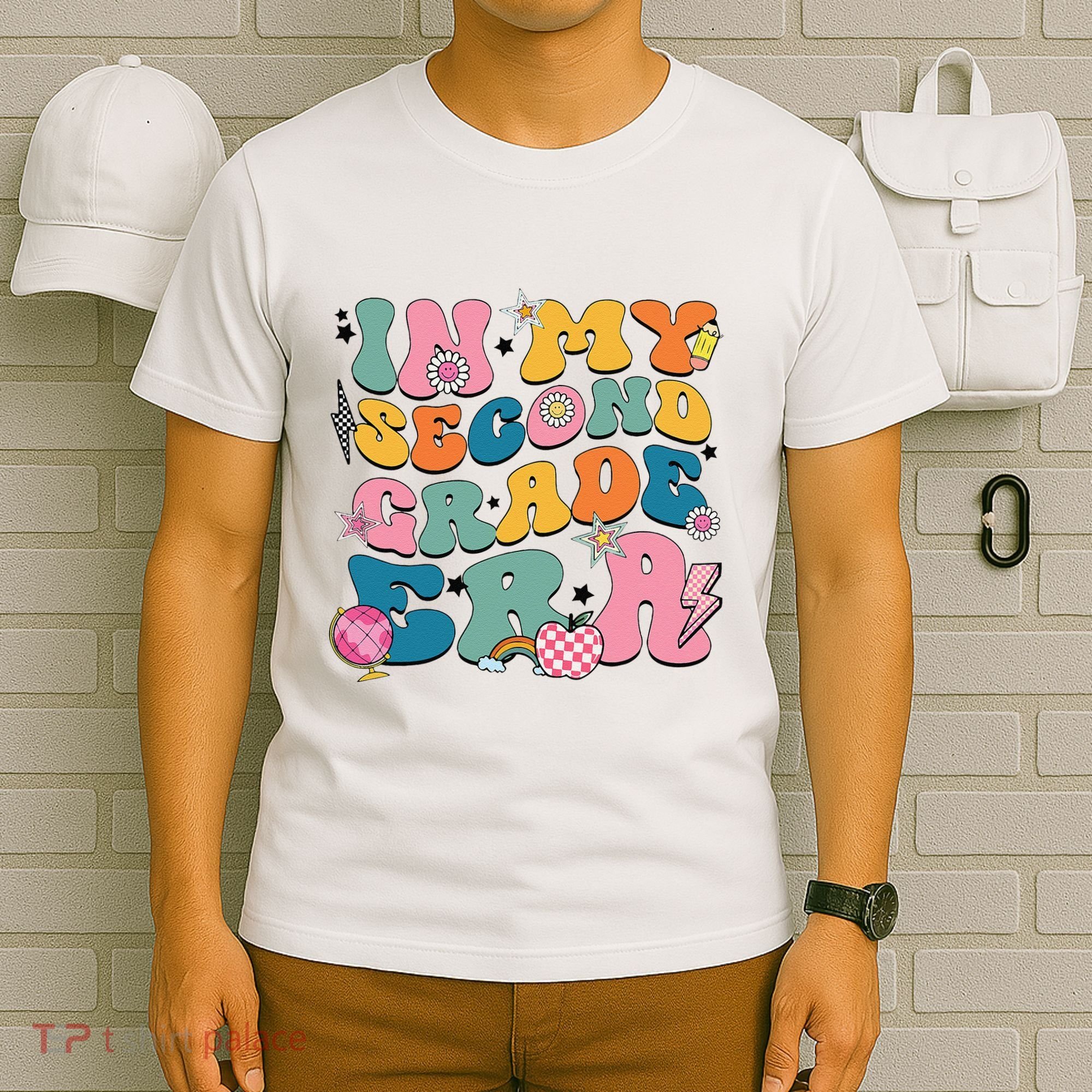 In My Second Grade Era Back To School 2nd Grade Teacher T-Shirt