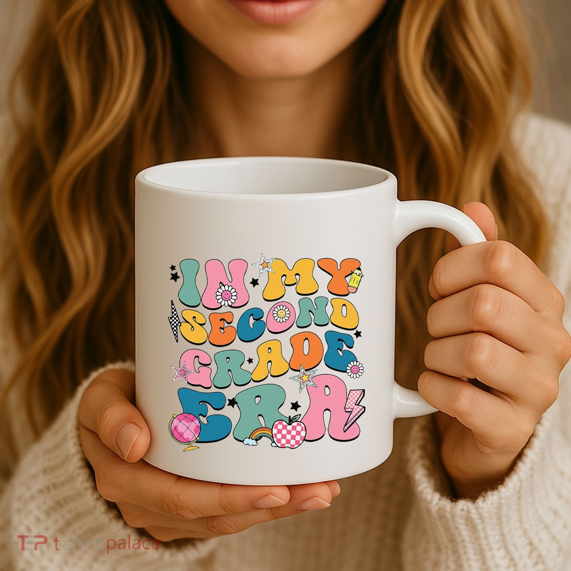 In My Second Grade Era Back To School 2nd Grade Teacher Coffee Mug
