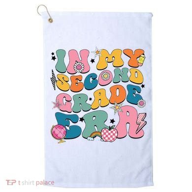 In My Second Grade Era Back To School 2nd Grade Teacher Golf Towel