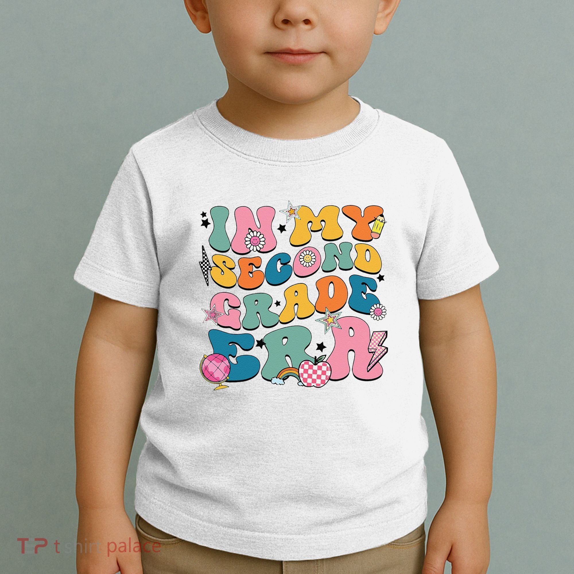 In My Second Grade Era Back To School 2nd Grade Teacher Toddler T-Shirt