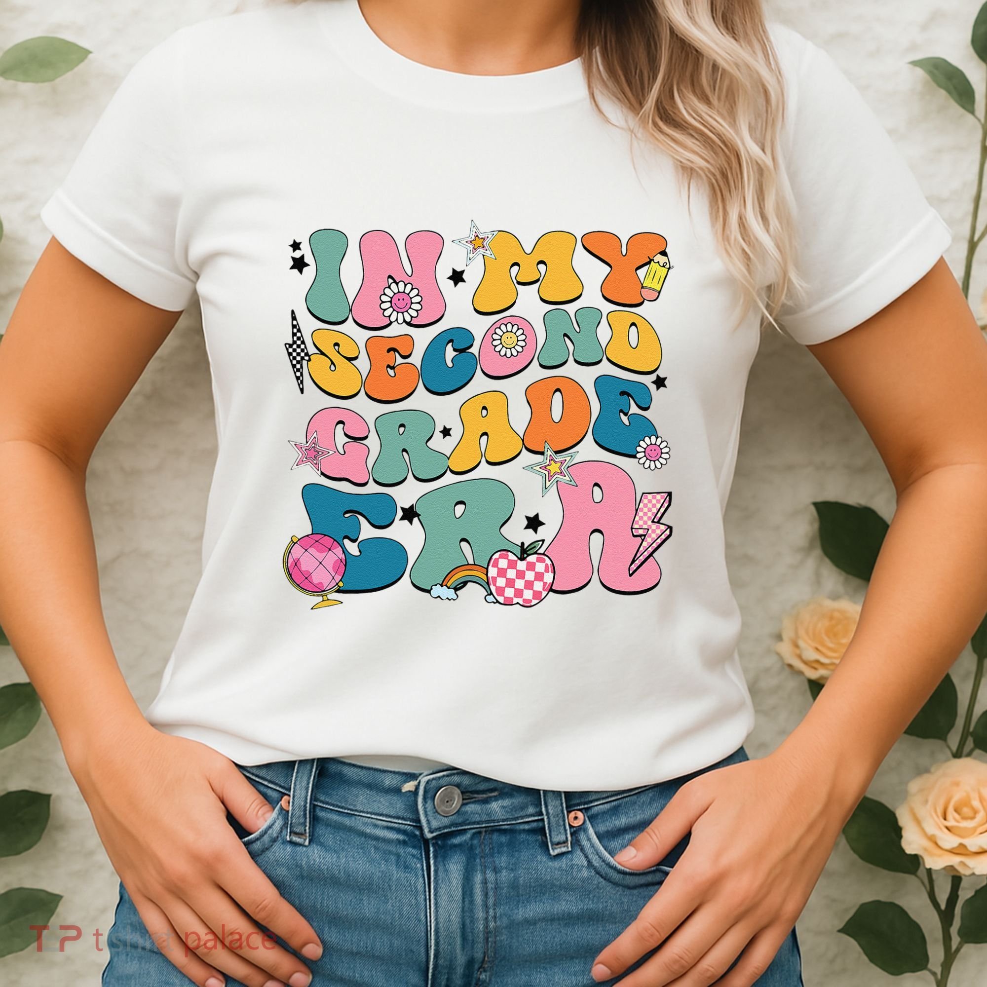 In My Second Grade Era Back To School 2nd Grade Teacher Women's T-Shirt
