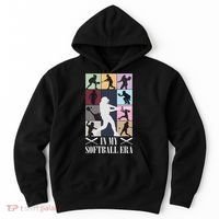 In My Softball Era Funny Softball Girl Player Lover Hoodie thumb 0