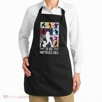 In My Softball Era Funny Softball Girl Player Lover Apron thumb 2