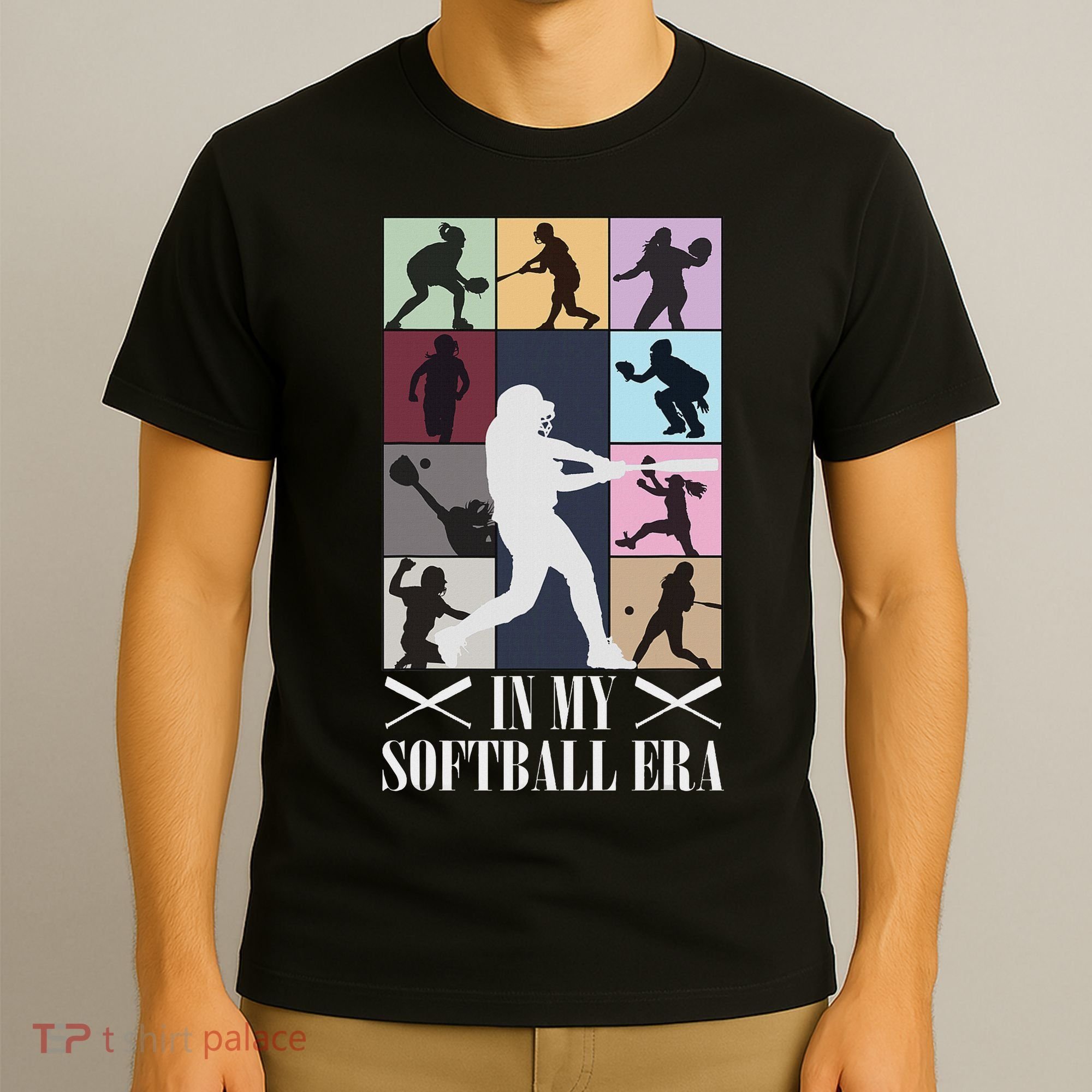 In My Softball Era Funny Softball Girl Player Lover T-Shirt