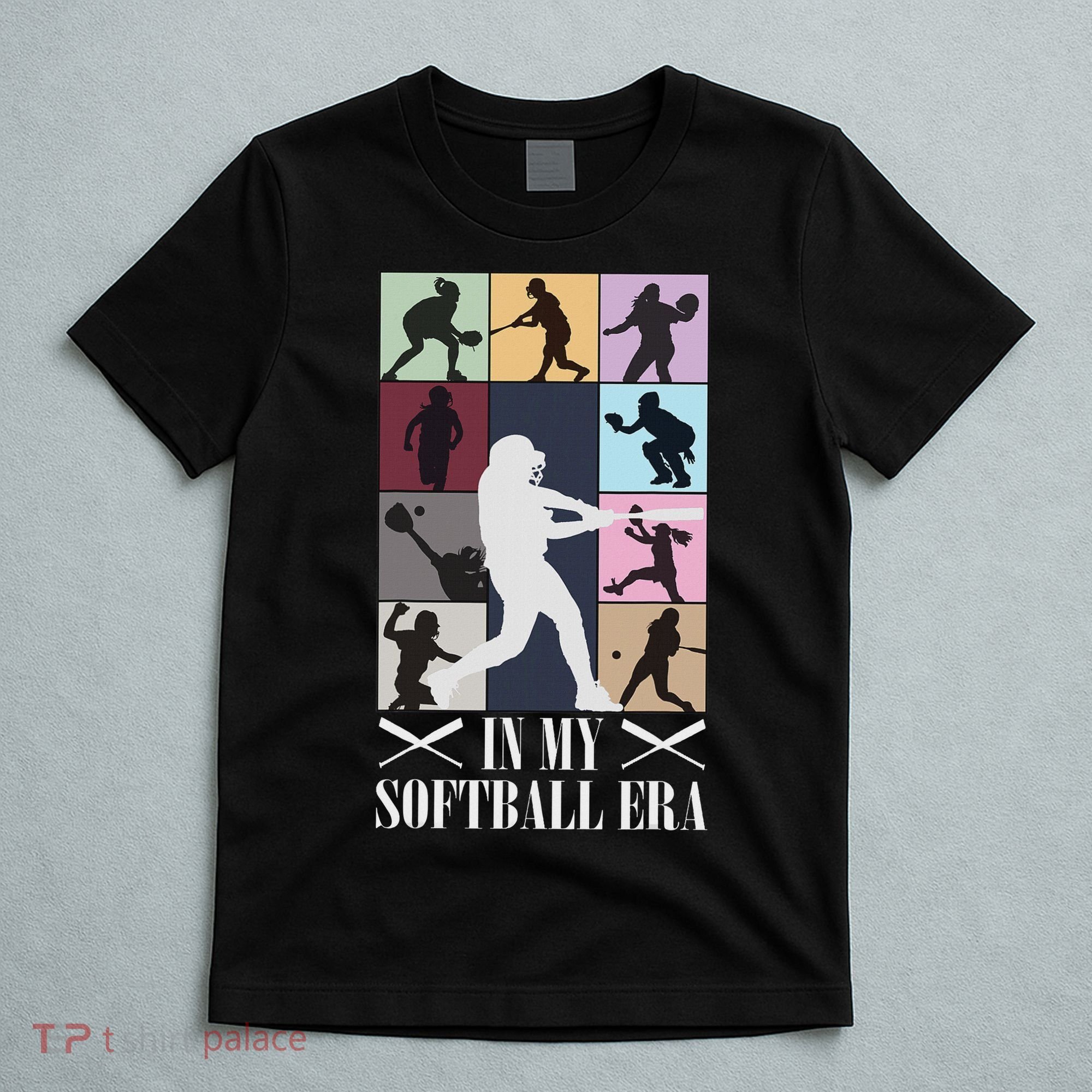 In My Softball Era Funny Softball Girl Player Lover T-Shirt