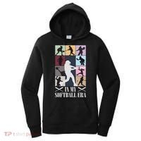 In My Softball Era Funny Softball Girl Player Lover Women's Hoodie thumb 0