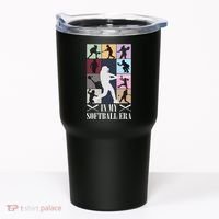 In My Softball Era Funny Softball Girl Player Lover Tumbler thumb 0