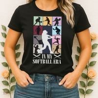 In My Softball Era Funny Softball Girl Player Lover Women's T-Shirt thumb 2