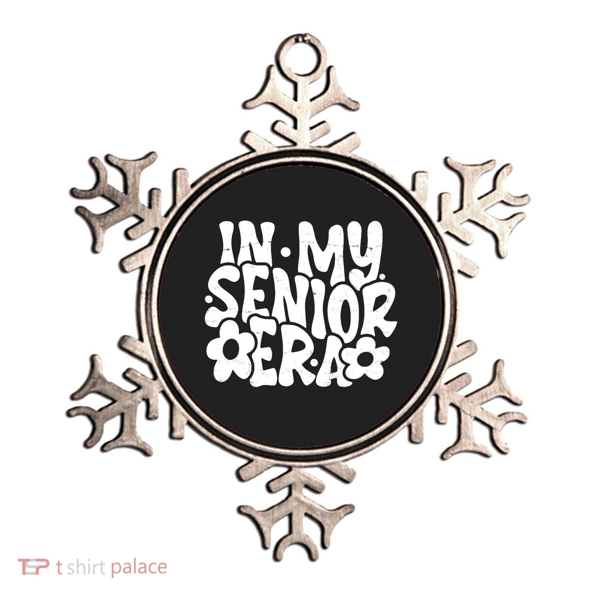 In My Senior Era School Graduation Graduate Ornament