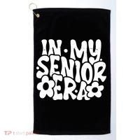 In My Senior Era School Graduation Graduate Golf Towel thumb 0