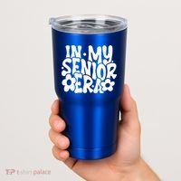 In My Senior Era School Graduation Graduate Tumbler thumb 2