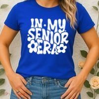 In My Senior Era School Graduation Graduate Women's T-Shirt thumb 2